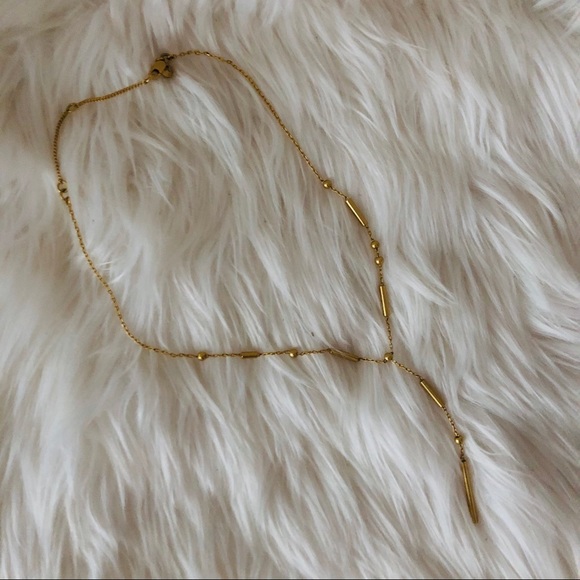 Madewell Jewelry - madewell | cylinder lariat necklace✨